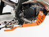 Axp Racing - AX1672 - Xtrem Skid Plate - Orange - KTM - 125 SX/XC