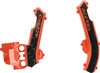 Acerbis - 2979615225 - X-Grip Frame Guards - '16 OEM Orange/Black - Gas Gas | Husqvarna | KTM