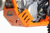 Axp Racing - AX1483 - Xtrem Skid Plate - Orange - KTM - 450/500 EXC-F
