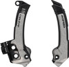 Acerbis - 2979601001 - X-Grip Frame Guards - Black/Gray - Husqvarna