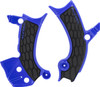 Acerbis - 2985901034 - X-Grip Frame Guards - Black/Blue - WR 250/450 F