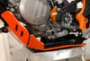 Axp Racing - AX1448 - Xtrem Skid Plate - Orange - KTM