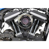 S&S Cycle - Air Stinger Stealth Air Cleaner Kit with Teardrop Cover fits '07-'21 Sportster Models