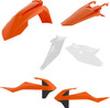 Acerbis - 2686017705 - Standard Body Kit - '23-'25 OEM Orange/White/Black - SX/MC 85 '18-'24