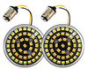 Motorcycle Supply Co. - Harley LED Turn Signal Insert - 1157 (Dual Filament) - White/ Yellow