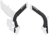 Acerbis - 2783151035 - X-Grip Frame Guards - White/Black - KTM
