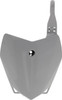 Acerbis - 2780400011 - Front Number Plate - Gray - KLX 110/110L