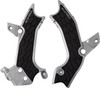 Acerbis - 2983671015 - X-Grip Frame Guards - Silver/Black - KX 250/X/450