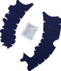 Athena - M7350B - Frame Pads - YFZ - Blue