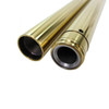 Moto Iron - Stock Length 39MM Gold Titanium Nitride Coated Fork Tubes (See Desc.)