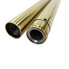 Moto Iron - +2" Length 39MM Gold Titanium Nitride Coated Fork Tubes (See Desc.)
