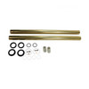 Moto Iron - +2" Length 39MM Gold Titanium Nitride Coated Fork Tubes (See Desc.)