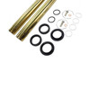 Moto Iron - +2" Length 39MM Gold Titanium Nitride Coated Fork Tubes (See Desc.)