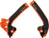 Acerbis - 2686045225 - X-Grip Frame Guards - '16 OEM Orange/Black - SX85 | TC85 | MC85