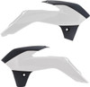 Acerbis - 2314261035 - Radiator Shrouds - White/Black