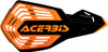 Acerbis - 2801965229 - X-Future Handguards - Black/Orange