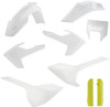 Acerbis - 2733436345 - Full Body Kit - '19 OEM White/Yellow - Husqvarna - FE/TE '17-'19
