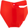 Acerbis - 2449404617 - Front Number Plate - Fluorescent Orange