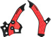 Acerbis - 2726851042 - X-Grip Frame Guards - Black/Red - CRF250L