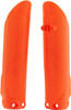 Acerbis - 2686005226 - Lower Fork Covers for Inverted Forks - Orange