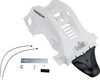 Acerbis - 2736361035 - Skid Plate - White/Black - Gas Gas | Husqvarna | KTM