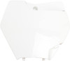 Acerbis - 2421120002 - Front Number Plate - White