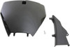 Acerbis - 2462580001 - Front Number Plate - Black