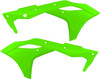Acerbis - 2630610235 - Radiator Shrouds - Fluorescent Green