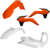 Acerbis - 2314315135 - Standard Body Kit - '16 OEM Orange/Black/White - KTM '13-'16