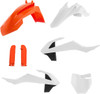 Acerbis - 2449605569 - Full Body Kit - '17 OEM Orange/White/Black - KTM - SX '16-'18