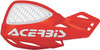 Acerbis - 2072671005 - Vented Uniko Handguards - Red/White