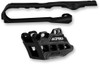 Acerbis - 2449460001 - Chain Guide 2.0 and Slider Kit - Suzuki RMZ250/RMZ450 - Black