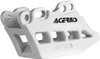 Acerbis - 2410990002 - Complete Chain Guide Block - White - Yamaha