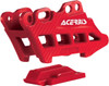 Acerbis - 2410960004 - Complete Chain Guide Block - Red - Honda