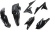 Acerbis - 2374180001 - Standard Body Kit - Black - YZ 250/450 F '14-'18