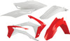 Acerbis - 2314403914 - Standard Body Kit - '13-'17 OEM Red/White - Honda - CRF '13-'17