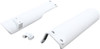 Acerbis - 2253020002 - Lower Fork Covers for Inverted Forks - White