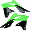Acerbis - 2314161089 - Radiator Shrouds - Green/Black