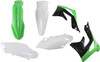 Acerbis - 2314193914 - Standard Body Kit - '13 OEM Green/Black/White - KX 450 F '13-'15