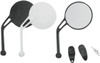 Acerbis - 2043570001 - Mirror - Rear View - Round - Black - Left - Each
