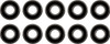 Factory Links - WBE-J-011 - Wheel Bearings - Double Seal - 6204 2RS - 20x47x14 - 10 Pack