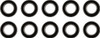 Factory Links - WBE-J-046 - Wheel Bearings - Double Seal - 69/22 2RS - 22x39x9 - 10 Pack