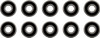 Factory Links - WBE-J-008 - Wheel Bearings - Double Seal - 6303 2RS - 17x47x14 - 10 Pack