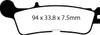 Ebc - FA755R - Sintered "R" Brake Pads