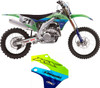 Factory Effex - 27-51104 - Candy Chrome Series Trim Graphics Kit - Chrome Series - Kawasaki - KX 450F