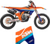 Factory Effex - 27-51502 - Candy Chrome Series Trim Graphics Kit - KTM