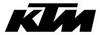 Factory Effex - 19-94552 - Die-Cut Decal - 1' - KTM Black