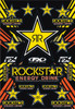 Factory Effex - 15-68702 - Rockstar Sticker Kit