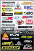 Factory Effex - 10-68006 - Decal Kit - Sponsor D