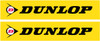 Factory Effex - 02-7065 - FX Swingarm Sticker - Dunlop - Yellow